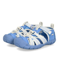 KEEN キーン CHILDREN SEACAMP 2 CNX 水陸両用 キッズスポーツサンダル 子供靴 アウトドアシューズ シーキャンプ2CNX 1032160 アズールブルー/スターホワイト キッズ シューズ 靴 サンダル ガールズ ASBee