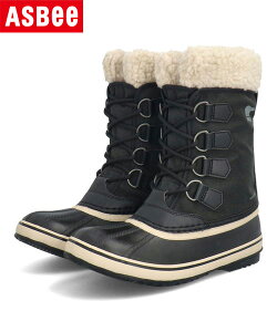 SOREL �\���� WINTER CARNIVAL BOOT WP �h�� �h�� �ϊ��n ���f�B�[�X�X�m�[�u�[�c �E�B���^�[�J�[�j�o���E�H�[�^�[�v���[�t NL5175 011 �u���b�N/�X�g�[�� �~�h�� ���[�X�A�b�v�u�[�c ���[�X�A�b�v �E�B