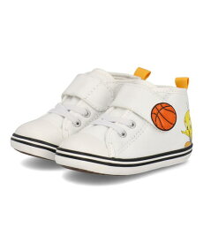 【クーポン配布中】converse コンバース BABY ALL STAR N SPACE JAM MT V-1 ベビーシューズ ベビーオールスターNスペースジャムMTV-1 7SC688 ホワイト キッズ シューズ 靴 スニーカー ベビー ブランド ギフト プレゼント ラッピング ASBee アスビー