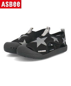 converse �R���o�[�X KIDS CVSTAR SANDAL �������p �L�b�Y�T���_�� �L�b�YCV�X�^�[�T���_�� 3SD362 �u���b�N �L�b�Y �V���[�Y �C �T���_�� �X�j�[�J�[ �{�[�C�Y �u�����h ASBee
