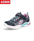 【クーポン配布中】SKECHERS スケッチャーズ S LIGHTS-POWER PETALS キッズスニーカー 光る靴 Sライツパワーペタルズ 20202L NVMT ネイビー/マルチ キッズ シューズ 靴 スニーカー ガールズ