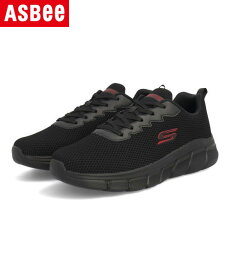 【クーポン配布中】SKECHERS スケッチャーズ BOBS B FLEX-CHILL EDGE ワイド 幅広4E メンズスニーカー ボブスBフレックスチルエッジ 118106W BBK ブラック メンズ シューズ 靴 ウォーキングシューズ スニーカー ローカット ASBee アスビー