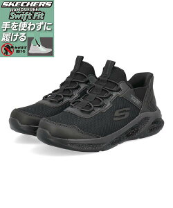 SKECHERS �X�P�b�`���[�Y SWIFT FIT �X�E�B�t�g�t�B�b�g CRATER-LIGHTS-DECLAN�y�y�ʁz�L�b�Y�X�j�[�J�[(�N���[�^�[���C�g) 415059L BBK[HF] �u���b�N