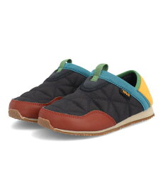 【クーポン配布中】Teva テバ K RE EMBER MOC キッズスリッポンスニーカー 2WAY 撥水 Kリエンバーモック 1123450C BBNM ブルー/ブラウンマルチ キッズ シューズ 靴 スニーカー ボーイズ ブランド ギフト プレゼント ラッピング ASBee アスビー