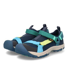 【クーポン配布中】Teva テバ K OUTFLOW UNIVERSAL キッズシューズ アウトドアスニーカー(キッズアウトフローユニバーサル) 1136599C NML ネイビーマルチ