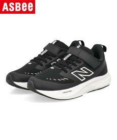 【クーポン配布中】new balance ニューバランス FRESH FOAM 625 V1 軽量 キッズスニーカー 子供靴 ランニングシューズ ストラップ フレッシュフォーム625V1 PT625BK ブラック キッズ シューズ 靴 スニーカー 運動靴 ボーイズ ASBee
