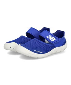 new balance ニューバランス Y208 キッズサンダル サマーシューズ 子供靴 水陸両用 ワンベルト Y2086B8 ブルー キッズ シューズ 靴 サンダル スニーカー ボーイズ ブランド ギフト ASBee
