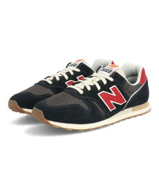 【クーポン配布中】new balance ニューバランス ML373 メンズスニーカー 333373 HL2 [GF] ブラック/レッド メンズ シューズ 靴 スニーカー ローカット ブランド ギフト プレゼント ラッピング ASBee アスビー