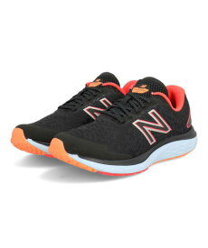 new balance ニューバランス W680 レディーススニーカー 軽量 FRESH FOAM 680 W フレッシュフォーム680W 330680 LF7[GF] ブラック/オレンジ 運動靴 ランニングシューズ ランニング ジョギング ウォーキング ローカット