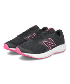 【クーポン配布中】new balance ニューバランス WE420 軽量 幅広2E レディーススニーカー 510420 CN2 ブラック/ピンク フィットネス トレーニング 運動靴 ランニングシューズ ランニング ジョギング ウォーキング ローカット