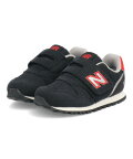 new balance ニューバランス IZ373 ベビースニーカー ベビーシューズ 子供靴 ワンベルト 633373 AA2 ブラック キッズ シューズ 靴 スニーカー ベビー ブランド ギフト プレゼント ラッピング ASBee アスビー