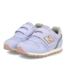 【クーポン配布中】new balance ニューバランス IZ373 ベビースニーカー ベビーシューズ 子供靴 ワンベルト 634373 AD2 パープル キッズ シューズ 靴 スニーカー ベビー ブランド プレゼント ASBee