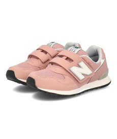 【クーポン配布中】new balance ニューバランス PO313 キッズスニーカー キッズシューズ 子供靴 ワンベルト 632313 JD ピンク キッズ シューズ 靴 スニーカー ガールズ ブランド ギフト ASBee アスビー