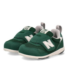 【クーポン配布中】new balance ニューバランス IT313 FIRST ベビースニーカー ファーストシューズ パカっと開く両開きベルト 脱ぎ履き簡単 711313 K2 グリーン キッズ シューズ 靴 スニーカー ファースト ベビー ASBee アスビー