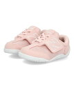 new balance ニューバランス NEW-B FIRST NW1ST パカっと開く両開きベルト 脱ぎ履き簡単 ベビースニーカー ファーストシューズ 730540 PK ピンク キッズ シューズ 靴 スニーカー ファースト ベビー ASBee