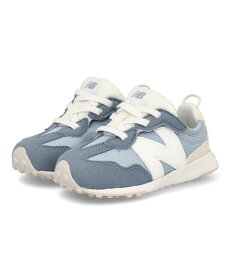 【クーポン配布中】new balance ニューバランス NEW-B NW327 パカっと開く両開きベルト 脱ぎ履き簡単 ベビーシューズ スニーカー 713327 FH グレー キッズ シューズ 靴 ベビー ブランド ギフト ASBee アスビー