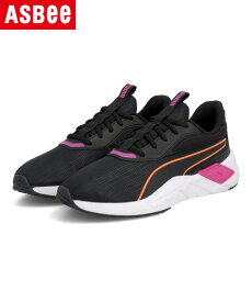 【クーポン配布中】PUMA プーマ LEXIE WMNS レディーススニーカー 軽量 レックスウィメンズ 376211 03 プーマブラック/ディープオーキッド トレーニング 運動靴 ランニングシューズ ランニング ジョギング ウォーキング ローカット