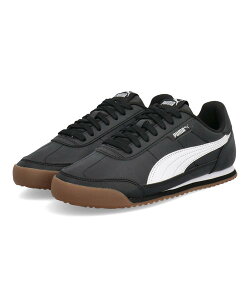 PUMA プーマ TURINO 2 超軽量 メンズスニーカー 薄底 ロープロファイル チュリーノ2 397452 01 プーマブラック/プーマホワイト/プーマシルバー メンズ シューズ 靴 スニーカー ローカット プレゼン