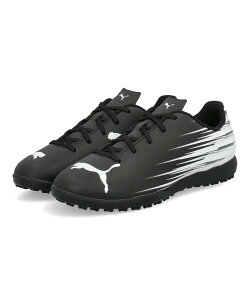 PUMA プーマ ATTACANTO 2 TT JR キッズスニーカー 子供靴 サッカートレーニングシューズ ひも靴 アタッカント2TTジュニア 108497 01 プーマブラック/ホワイト キッズ シューズ 靴 スニーカー 運動靴 ボ