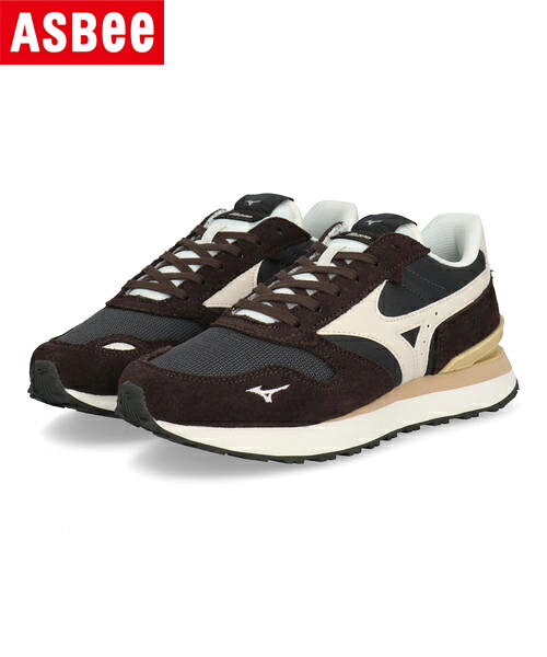 【クーポン配布中】mizuno ミズノ RB87 メンズスニーカー D1GA2352 26 ブラウン/オフホワイト/マスタード   メンズ シューズ 靴 スニーカー ローカット   ブランド ギフト   ASBee