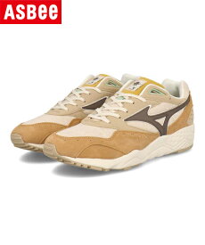 mizuno ミズノ CONTENDER メンズスニーカー コンテンダー D1GA2433 01 ベージュ/ウッドブラウン/マスタード メンズ シューズ 靴 スニーカー ローカット ブランド ASBee