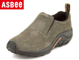 【15％クーポン配布】MERRELL メレル JUNGLE MOC メンズシューズ ジャングルモック J60787 ガンスモーク メンズ シューズ 靴 スニーカー アウトドアシューズ スリッポン タウンユース ローカット