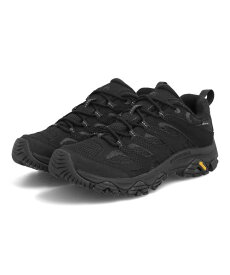 【15％クーポン配布】MERRELL メレル MOAB 3 SYNTHETIC GORE-TEX 防水透湿 レディースアウトドアシューズ モアブ3シンセティックゴアテックス J500426 ブラック/ブラック ハイキングシューズ トレッキング ハイキング ローカット 雨 雪