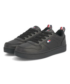 TOMMY HILFIGER トミーヒルフィガー CADE COURT LOW コートスニーカー ケイドコートロー TH100931C EC ブラック キッズ シューズ 靴 スニーカー ガールズ ボーイズ ブランド ギフト プレゼント ラッピング ASBee アスビー