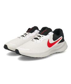 【クーポン配布中】NIKE ナイキ REVOLUTION 7 軽量 メンズスニーカー レボリューション7 FB2207 102 ホワイト/ファイヤーレッド/ブラック メンズ シューズ 靴 スニーカー フィットネス/トレーニングシューズ ランニングシューズ ローカット アスビー