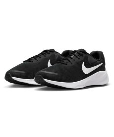 【クーポン配布中】NIKE ナイキ REVOLUTION 7 WIDE 軽量 幅広4E メンズスニーカー レボリューション7ワイド FB8501 002 ブラック/ホワイト メンズ シューズ 靴 スニーカー フィットネス/トレーニングシューズ ランニングシューズ ローカット