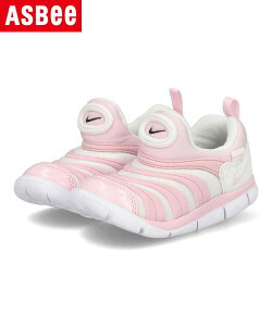 NIKE ナイキ DYNAMO FREE TD ベビーシューズ スリッポン ダイナモフリーTD 343938 637 ピンクフォーム/ブラック/サミットホワイト キッズ シューズ 靴 スニーカー ベビー ブランド ASBee