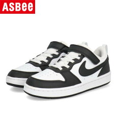 【クーポン配布中】NIKE ナイキ COURT BOROUGH LOW RECRAFT PS キッズスニーカー 子供靴 ストラップシューズ コートボローLOWリクラフトPS DV5457-131 ホワイト/ブラック キッズ シューズ 靴 スニーカー ガールズ ボーイズ ASBee アスビー