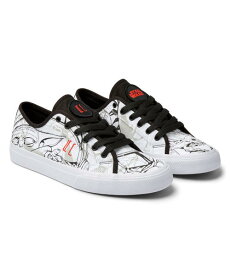 DC SHOES ディーシーシューズ SW MANUAL STAR WARS メンズスニーカー スターウォーズマニュアル DM232116 WBK ホワイト/ブラック メンズ シューズ 靴 スニーカー ローカット ブランド ギフト プレゼント ラッピング ASBee アスビー