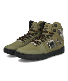 DC SHOES ディーシーシューズ PURE HIGH-TOP WR BOOT 耐水 滑りにくい メンズスニーカー スノトレ ピュアハイトップWRブーツ DM234041 オリーブ/ブラック スニーカー レインシューズ ハイカット ウィンターシューズ 防水・耐水シューズ