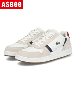 LACOSTE ���R�X�e T-CLIP 0120 2 SMA �����Y�X�j�[�J�[ ���U�[�X�j�[�J�[ T�N���b�v01202SMA 40SMA0048 407 �z���C�g/�l�C�r�[/���b�h �����Y �V���[�Y �C �X�j�[�J�[ ���[�J�b�g �u�����h ASBee