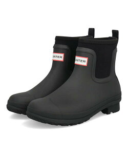 HUNTER �n���^�[ WOMENS ORIGINAL NEOPRENE CHELSEA BOOT ���f�B�[�X���o�[�u�[�c ���C���V���[�Y �I���W�i���l�I�v�����`�F���V�[�u�[�c WFS2403NRE �u���b�N ���f�B�[�X �V���[�Y �C ���C���u�[�c �u�[�c 