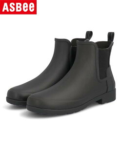 HUNTER �n���^�[ W ORG REFINED CHELSEA ���f�B�[�X���C���u�[�c ���S�h�� W�I���W�i�����t�@�C���h�`�F���V�[ WFS2201RMA BLK �u���b�N ���f�B�[�X �V���[�Y �C ���C���V���[�Y ���C���u�[�c �u�[�c �J 