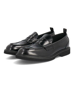 【クーポン配布中】PATRICK COX パトリックコックス メンズ トラッドカジュアルシューズ 本革 滑りにくい コインローファー 286103 ブラック シューズ 靴 ビジネスシューズ ローファー ブランド 