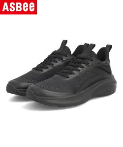 ATHREAM アスリーム レディース ランニングシューズ 超軽量 幅広3E 滑りにくい レディーススニーカー 874310 ブラック/ブラック トレーニングシューズ フィットネス トレーニング ランニング ジ