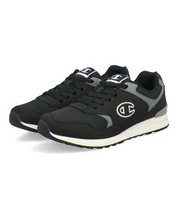 【クーポン配布中】Champion チャンピオン J307 軽量 キッズスニーカー ひも靴 レースアップシューズ 子供靴 KE75684 ブラック キッズ シューズ 靴 スニーカー 運動靴 ガールズ ボーイズ ブランド