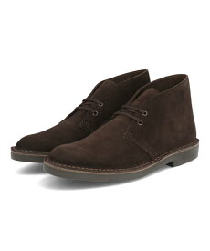 【最大15％クーポン配布】Clarks クラークス DESERT BT EVO メンズブーツ デザートブーツエヴォ 26166784 ダークブラウンスエード メンズ シューズ 靴 ブーツ カジュアル チャッカ ブランド アスビー