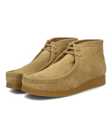 【クーポン配布中】Clarks クラークス WALLABEEEVO BT メンズシューズ ワラビーエヴォブーツ 26172824 ダークサンドスエード メンズ シューズ 靴 ブーツ カジュアル チャッカ ブランド ギフト プレゼント ラッピング ASBee アスビー