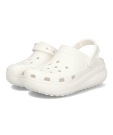 crocs クロックス CLASSIC CUTIE CLOG キッズ厚底サンダル 2WAY クラシックキューティークロッグ 207708 100 ホワイト キッズ シューズ 靴 サンダル ガールズ ブランド ギフト プレゼント ラッピング ASBee アスビー