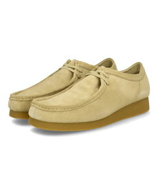 【クーポン配布中】Clarks クラークス WALLABEE EVO WP 防水 メンズシューズ ワラビーエヴォウォータープルーフ 26172818 メープルスエード メンズ シューズ 靴 カジュアルシューズ レインシューズ レースアップ 防水・耐水シューズ アスビー