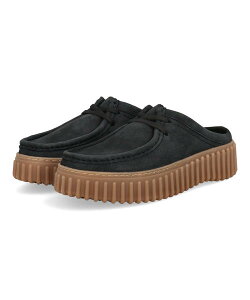 �y�N�[�|��&P10�{�zClarks �N���[�N�X TORHILL MULE ���f�B�[�X�V���[�Y �X���b�|�� ���� �N���b�O �T�{ ���J�V�� �g�[�q���~���[�� 26181193 �u���b�N�k�o�b�N ���f�B�[�X �V���[�Y �C �J�W���A�� �T
