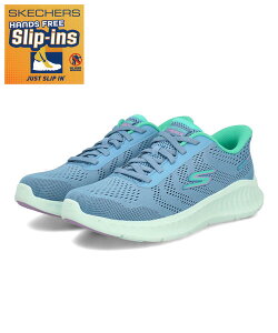 SKECHERS �X�P�b�`���[�Y SLIP-INS �X���b�v�C���Y GO WALK NOW-KHLOE�y�y�ʁz���f�B�[�X�X�j�[�J�[(�S�[�E�H�[�N�i�E�N���G) 125643 BLGR �u���[/�O���[��