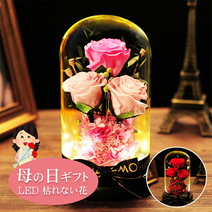 母の日 イルミネーション 光る 薔薇 バラ ROSE ローズ オーナメント 花 枯れない花 ギフト ローズ フラワーボックス バレンタインデー クリスマス お祝い お礼 父の日 誕生日