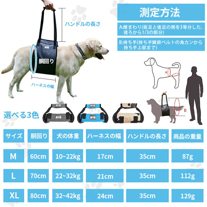 楽天市場】Petilet 犬 ハーネス 歩行補助 介護 歩行器 イージー 