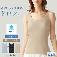 【期間限定ポイント5倍】グンゼ アセドロン 吸汗 速乾 ブラトップ M L LL MC0058 放湿性 ムレ 消臭 ニオ…