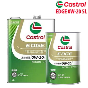 GWIC 0W-20 SP Castrol EDGE JXg[ GbW 5L }c_ CX-3 DKEAW H29/7`